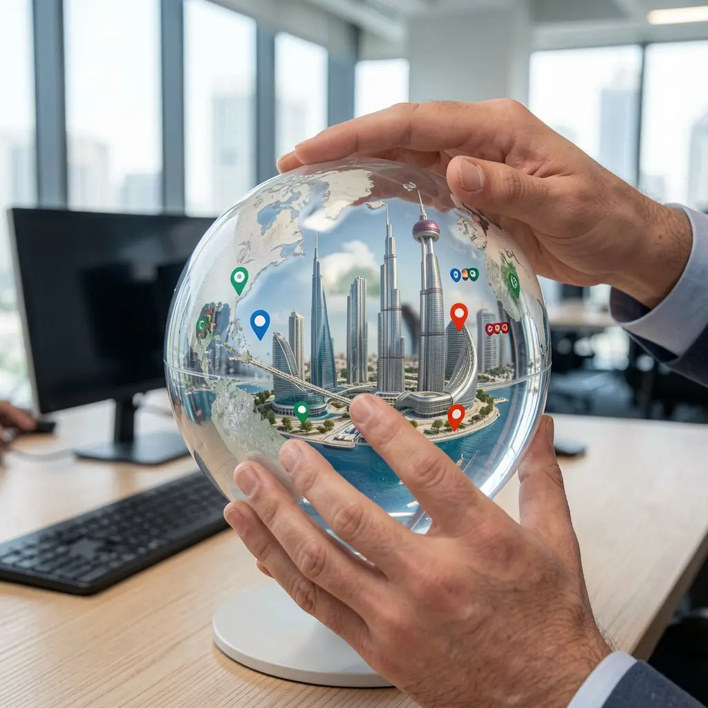Freelance digital marketing expert in Dubai replacing SEO with GEO