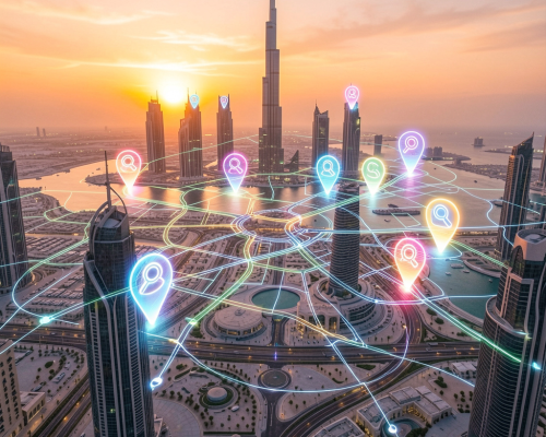freepik_aerial-view-of-dubai-skyline-with-digital-map-overlays-and-glowing-location-pins-replacing-search-icons-sunset_0002